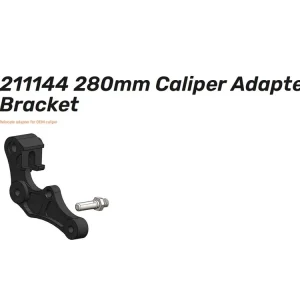 Supermoto Adapter-Straße 280mm - 211144 Caliper Adapter passend für Fantic / Yamaha Jetzt Kaufen