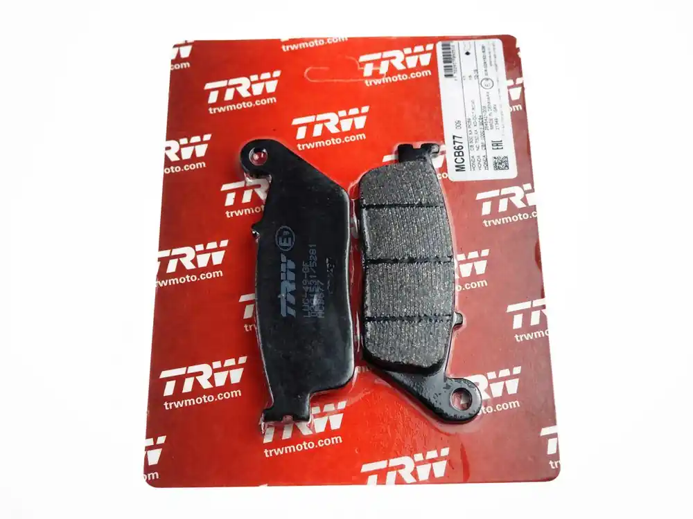 Highlight MCB677 MCB677SH Lucas Scheibenbremsbeläge hinten passend für Indian / Victory / Honda
