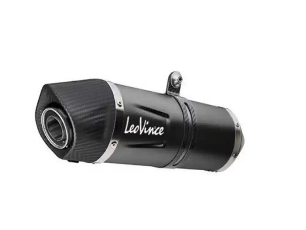 Aktuell LeoVince Schalldämpfer LV ONE EVO BLACK EDITION SlipOn Auspuff passend für Ducati Desert X Bj.22-24