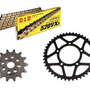 DID Kettensatz passend für Zontes Z2 125 ABS / ZT 125 U1 (Bj.18-) DID520 diverse Kette Saisonangebot