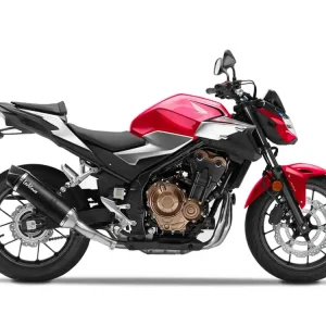 Nur Für Kurze Zeit LeoVince Schalldämpfer LV 10 ONE EVO Carbon Fiber Slip-On Auspuff passend für Honda CB / CBR 500