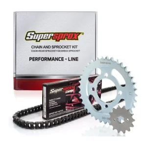 Sichere Zahlung Supersprox Performance Kettensatz passend für Honda ANF 125 Innova JC33 JC37 (Bj.03-12) Kette 428