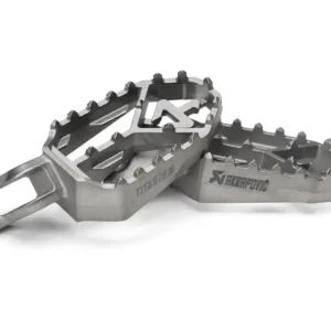 Akrapovic Titan-Fußrasten passend für Triumph, Tiger 1200 GT, Rally / 800 X-Modelle / 850, 900 Must-Have