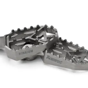 Echt Akrapovic Titan-Fußrasten passend für Ducati Multistrada V2, S , V4, S, RS, Rally - AK-F-D12T1