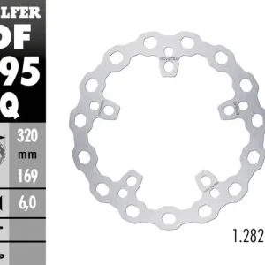 Galfer Bremsscheibe vorn passend für Harley Davidson Sportster RH 1250 - DF995Q Beliebt