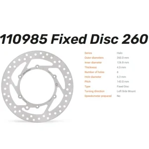 Moto-Master Bremsscheibe Halo vorne passend für GasGas / Husaberg / Husqvarna / KTM - 110985 Preiswert