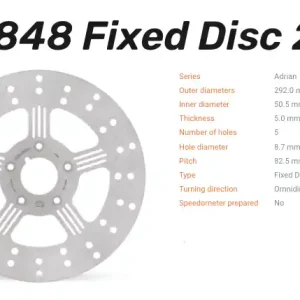 Jetzt Kaufen Moto-Master Bremsscheibe Adrian-Serie vorn passend für Harley Davidson - 110848