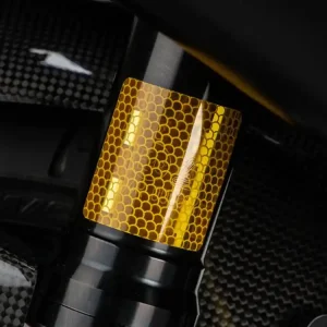 Geprüft Lightech Reflektor / Gabelreflektor Aufkleber Set mit E-Zeichen