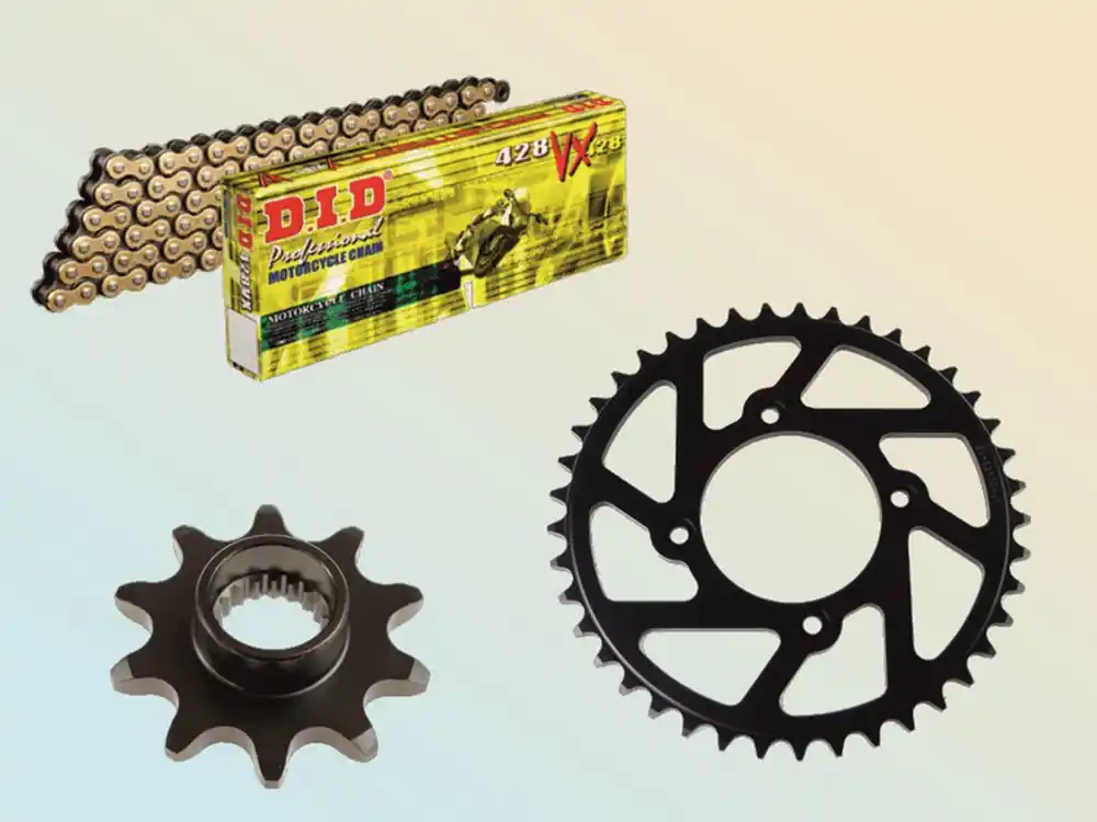 DID Kettensatz passend auf Gas Gas TXT 125 GP (Bj.18) DID520 diverse Ketten Top-Angebot