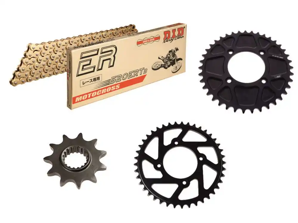 Super-Preis DID Kettensatz passend auf Gas Gas TXT 280 GP / LTD (Bj.17-18) DID520 diverse Kette