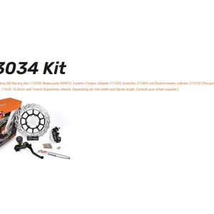 Neue Ware Moto-Master Supermoto Umbau 320 passend für KTM / Gas Gas / Husqvarna - 313034 313033