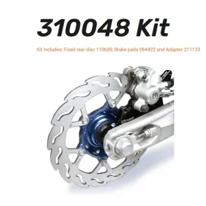 Sichere Zahlung Moto-Master Oversize Flame 240 Bremsscheibe hinten - 310048