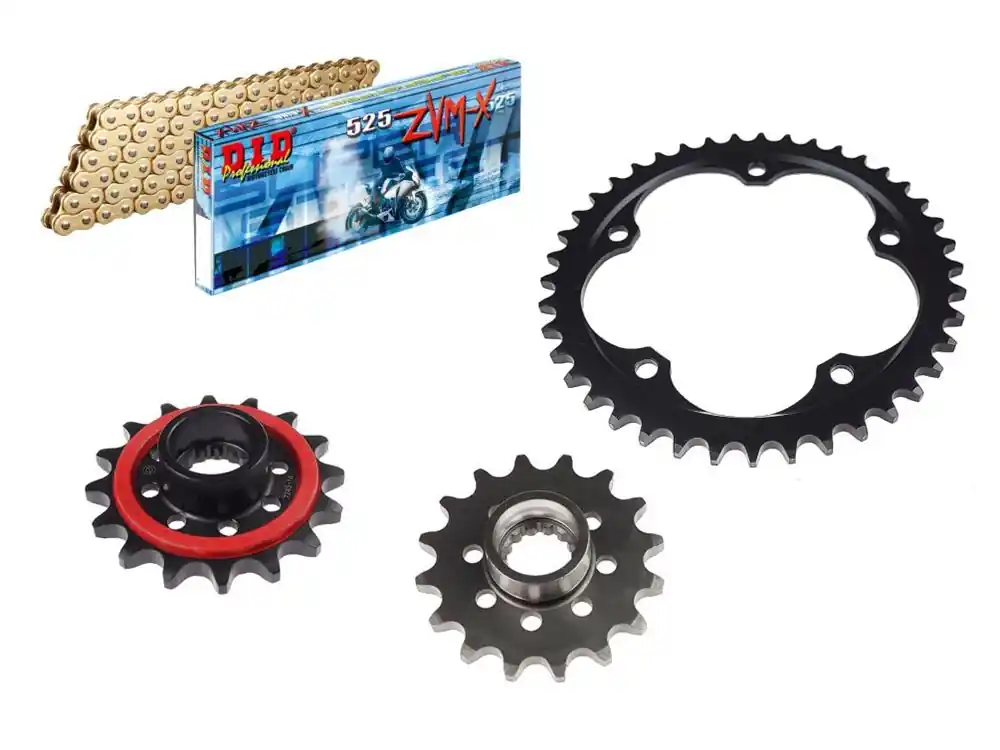 DID Kettensatz passend für MV Agusta Brutale 800 / RR / RC / ABS (Bj.23-) DID525 Kette Sonderaktion