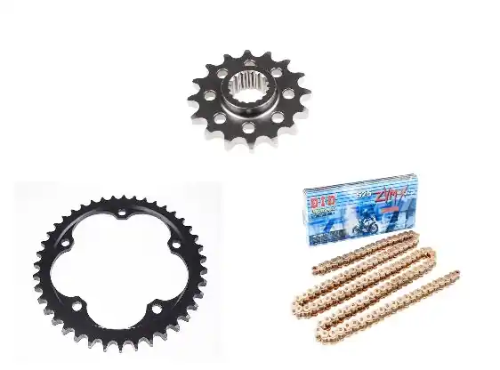 DID Kettensatz passend für MV Agusta Brutale 1078 RR (Bj.08-09) DID525ZVM-X2 Kette Bestpreis