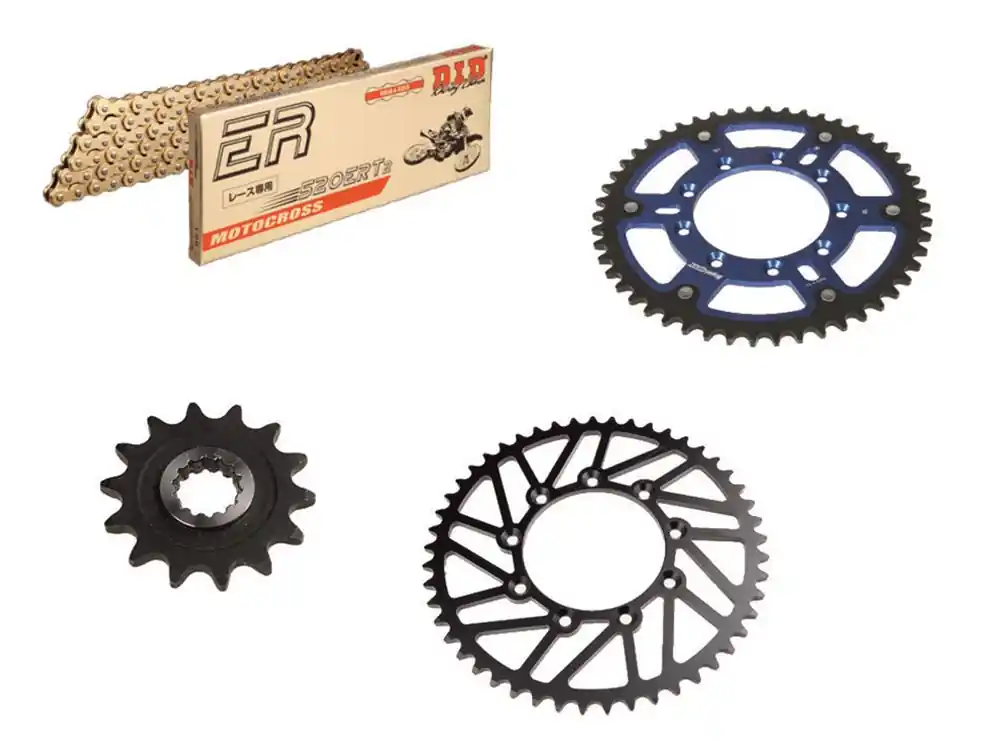 DID Kettensatz passend für TM MX 450 Fi (Bj.15-18) DID520 diverse Kette Top-Seller