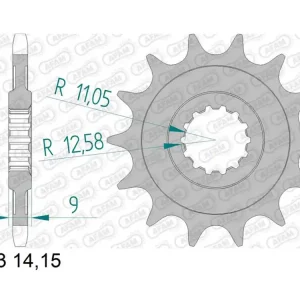 Ritzel Stahl CNC 13 14 15 (520) passend für MV Agusta Brutale 750 / F4 750 Oro / S Sofort Bestellen