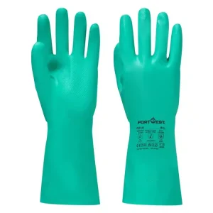 Echt Nitril-Chemikalienschutzhandschuhe S M L XL XXL PSA-A812