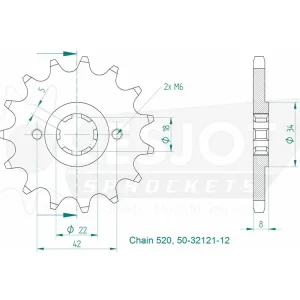 Ritzel 11 12 13 14 15 Zähne (520) passend für Suzuki / Yamaha Wochenendangebot
