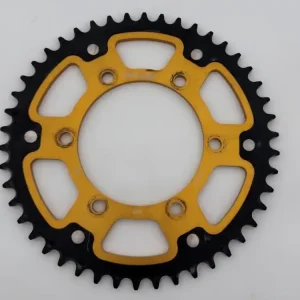 Neu Kettenrad Stealth 46 Zähne - (525) gold RST-480 passend für Yamaha Suzuki