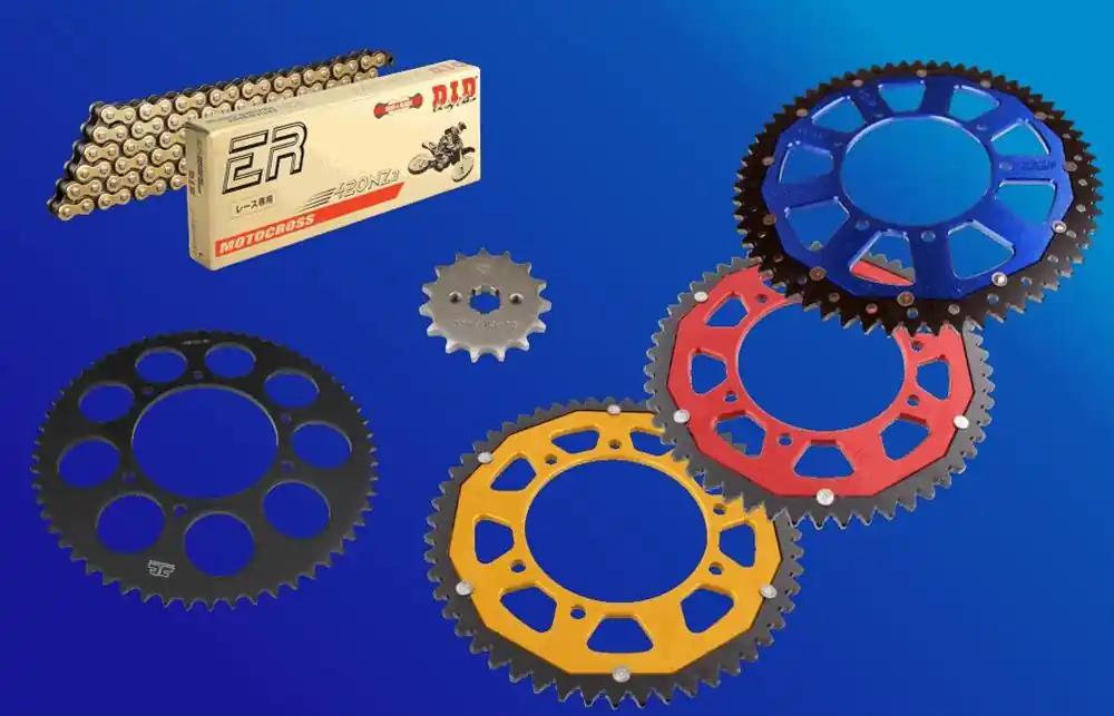 DID Kettensatz passend für Rieju MRT 50 Supermotard / Pro (Bj.18-21) DID420 Kette Letzte Chance