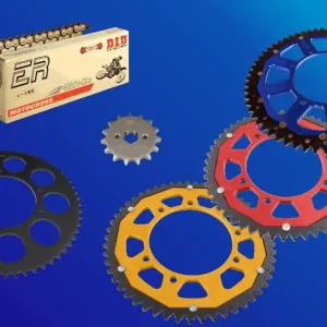 Super-Preis DID Kettensatz passend für Malaguti XSM 50 Super Motard (Bj.07-08) DID420 Kette