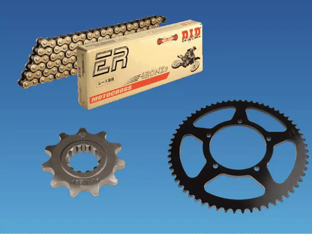 DID Kettensatz passend für Malaguti XSM 50 Motard (Bj.19-) DID420 Kette Neuheit