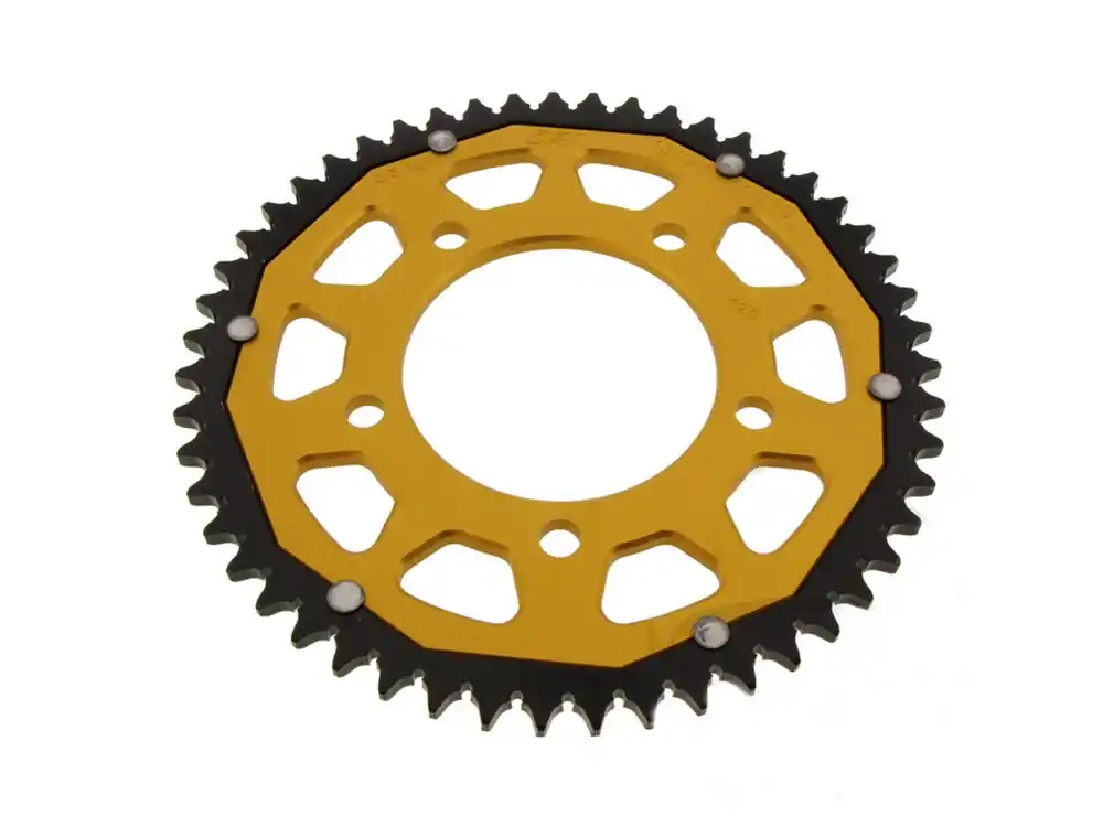 Kettenrad ZF Dual 51 Zähne gold (428) passend für Kreidler Dice GS SM Kracherpreis