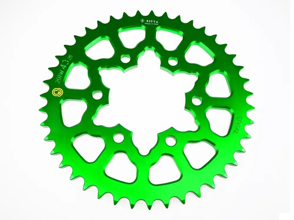 Preisreduziert Kettenrad Aluminium sitta 43 Zähne (525) passend für Kawasaki Z1000 ZX10R Ninja