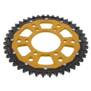 Kettenrad ZF Dual 41 42 44 46 48 Zähne - (530) gold passend für Kawasaki ZXR750 ZX9R ZX12R ZRX1200 Markenware