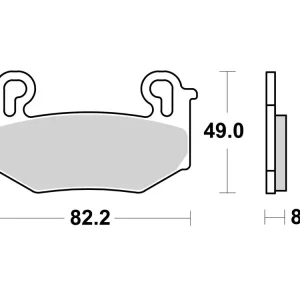 Brembo Bremsbelag vorn 07BB4280 07BB42SA LA passend für BMW R 1300 GS / Adventure Letzte Chance