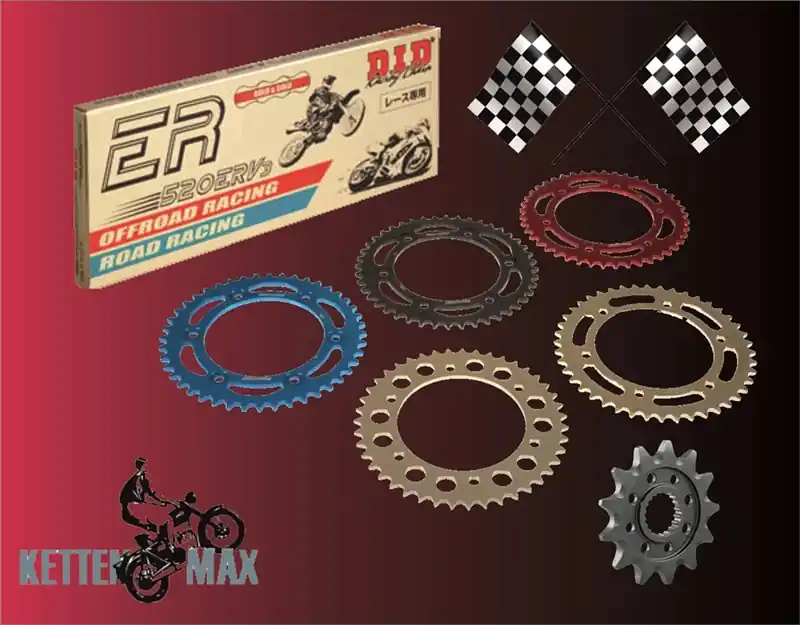 Neue Kollektion DID Rennkettensatz passend für Honda CBR 1000 RR-R Fireblade SP SC82 (Bj.24-) DID520ERV7 / ZVMX Kett