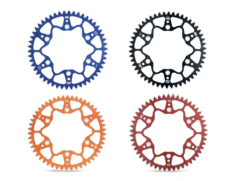 Kettenrad Aluminium Schlammnut Moto-Master 39 bis 56 Zähne (520) passend für KTM Top-Preis