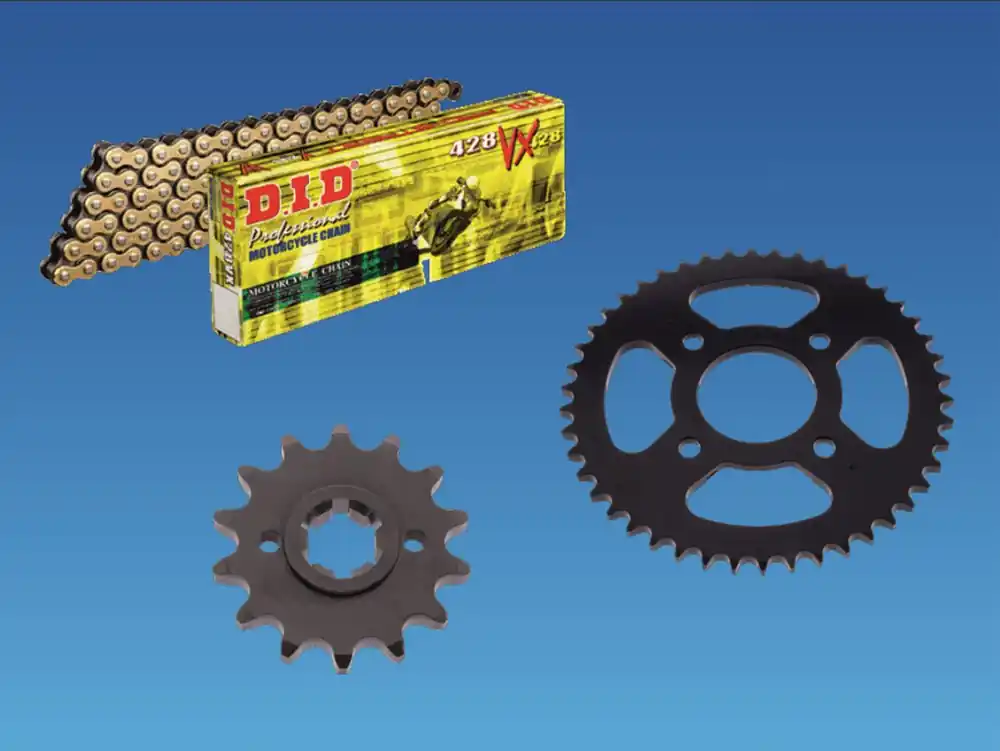 DID Kettensatz Honda CG 125 (Bj.92-97) DID428 Kette Letzte Chance