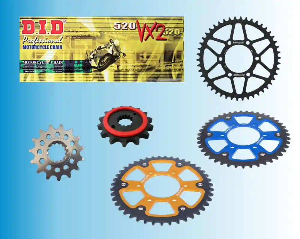 Bestseller DID Kettensatz CF Moto MT 700 (Bj.23-) DID 520VX3 Kette