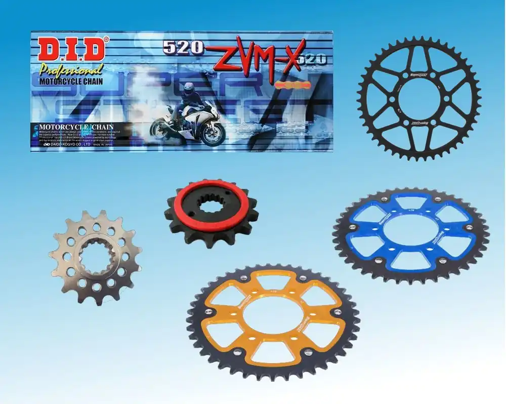 DID Kettensatz CF Moto MT 700 (Bj.23-) DID 520 ZVM-X Kette Sofort Bestellen